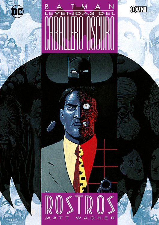 Imagen de BATMAN LEYENDAS DEL CABALLERO OSCURO - ROSTROS / OVNI PRESS