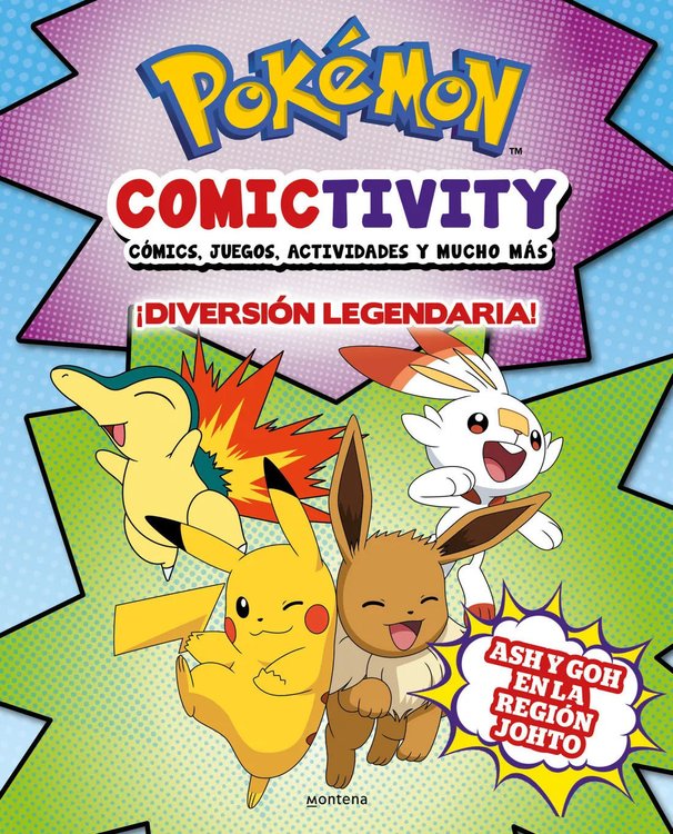 Imagen de POKÉMON COMICTIVITY 2: DIVERSIÓN LEGENDARIA - REGIÓN JOHTO