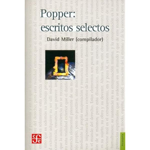 Imagen de POPPER: ESCRITOS SELECTOS / KARL R. POPPER Y DAVID MILLER
