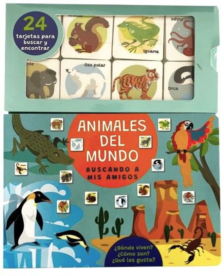 Imagen de ANIMALES DEL MUNDO: BUSCANDO A MIS AMIGOS / THE NOVELTY BOOK