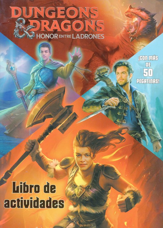 Imagen de DUNGEONS & DRAGONS: HONOR ENTRE LADRONES. LIBRO DE ACTIVIDADES / PLANETA JUNIOR