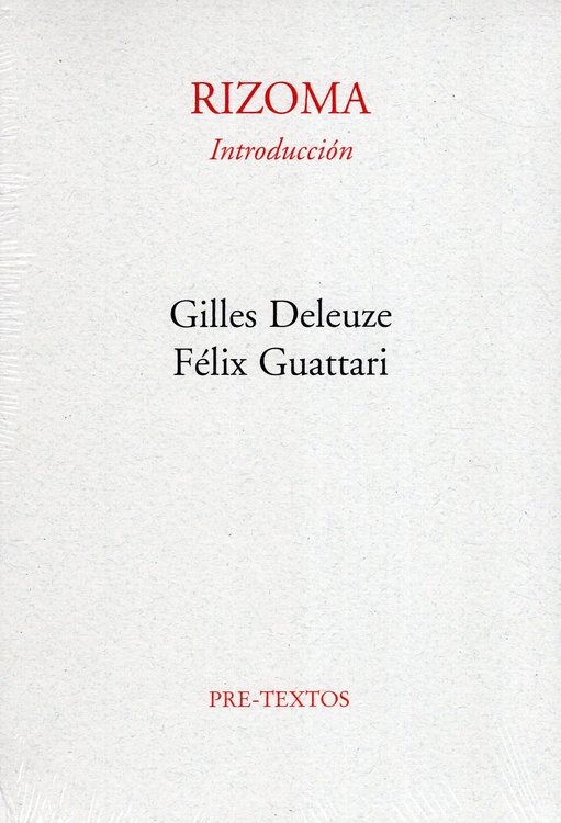 Imagen de RIZOMA / GILLES DELEUZE Y FÉLIX GUATTARI