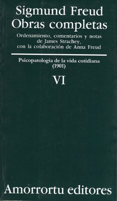 Imagen de OBRAS COMPLETAS VI / SIGMUND FREUD