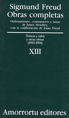 Imagen de OBRAS COMPLETAS XIII / SIGMUND FREUD