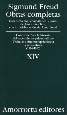 Imagen de OBRAS COMPLETAS XIV / SIGMUND FREUD
