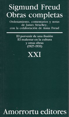 Imagen de OBRAS COMPLETAS XXI / SIGMUND FREUD