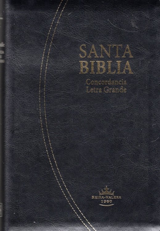 Imagen de SANTA BIBLIA REINA VALERA 1960 (CON CIERRE) NEGRO