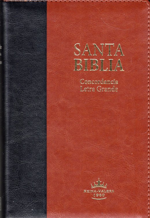 Imagen de SANTA BIBLIA REINA VALERA 1960 (CON CIERRE) MARRÓN