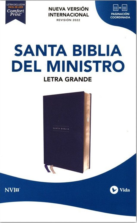 Imagen de SANTA BIBLIA DEL MINISTRO (LETRA GRANDE) / VIDA