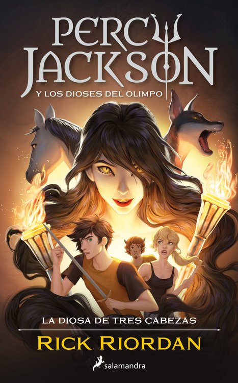 Imagen de PERCY JACKSON - LA DIOSA DE TRES CABEZAS / RICK RIORDAN