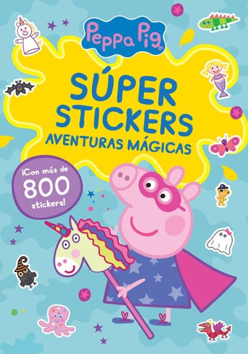 Imagen de PEPPA PIG SÚPER STICKERS: AVENTURAS MÁGICAS / ALTEA