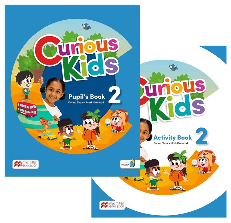 Imagen de CURIOUS KIDS 2 / PUPIL'S BOOK + ACTIVITY BOOK / MACMILLAN