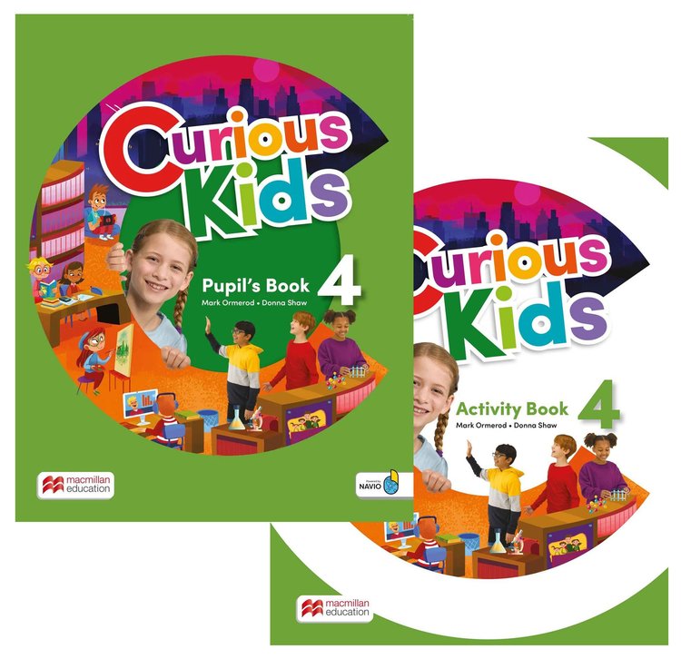 Imagen de CURIOUS KIDS 4 / PUPIL'S BOOK + ACTIVITY BOOK / MACMILLAN