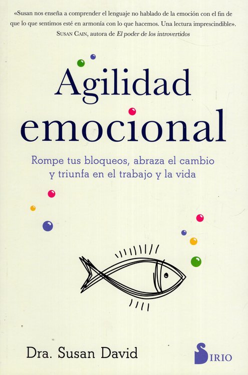 Imagen de AGILIDAD EMOCIONAL / DRA. SUSAN DAVID