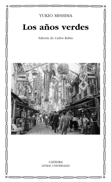 Imagen de LOS AÑOS VERDES / YUKIO MISHIMA