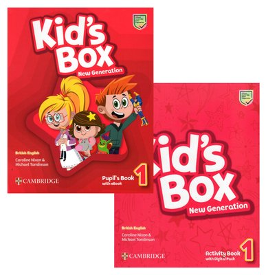 Imagen de KID'S BOX NEW GENERATION 1 / PUPIL BOOK + ACTIVITY BOOK / CAMBRIDGE