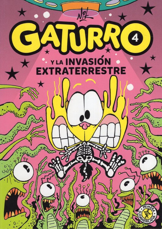 Imagen de GATURRO 4 Y LA INVASIÓN EXTRATERRESTRE / NIK