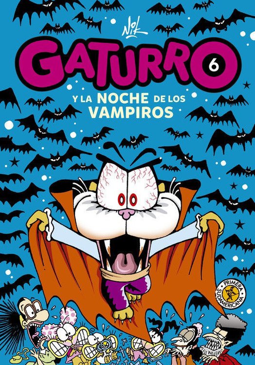 Imagen de GATURRO 6 Y LA NOCHE DE LOS VAMPIROS / NIK