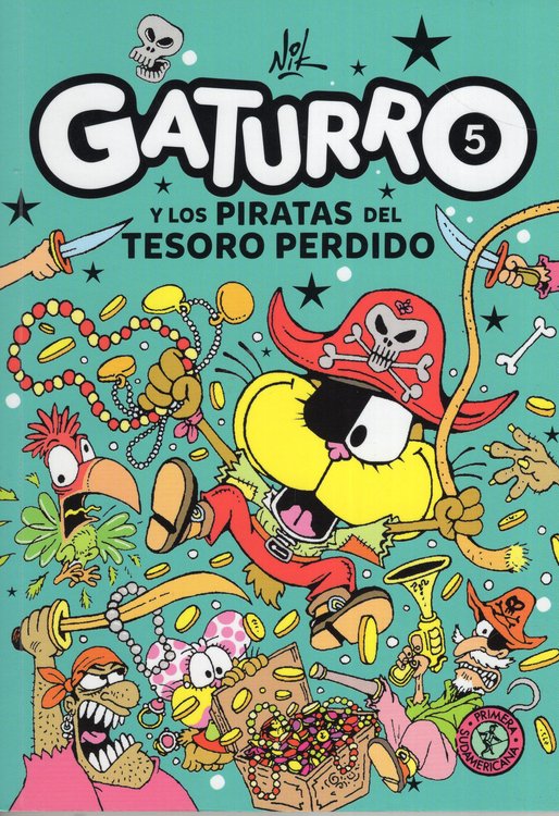 Imagen de GATURRO 5 Y LOS PIRATAS DEL TESORO PERDIDO / NIK