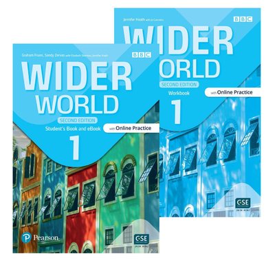 Imagen de WIDER WORLD 1 (2ND ED) / STUDENT'S BOOK + WORKBOOK (WITH ONLINE PRACTICE) / PEARSON