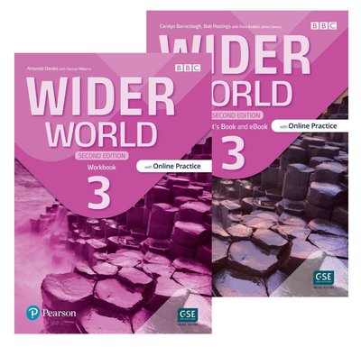Imagen de WIDER WORLD 3 (2ND ED) / STUDENT'S BOOK + WORKBOOK (WITH ONLINE PRACTICE) / PEARSON