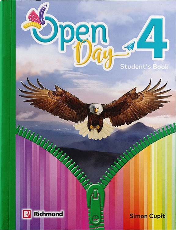Imagen de OPEN DAY 4 / STUDENT'S BOOK & READER + PRACTICE BOOK / RICHMOND