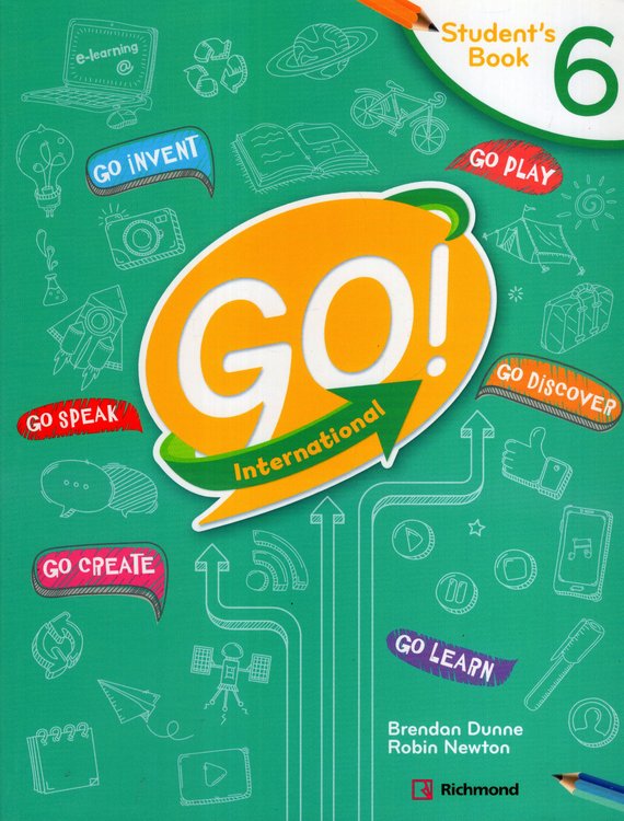 Imagen de GO! INTERNATIONAL 6 / STUDENT'S BOOK + ACTIVITY BOOK / RICHMOND
