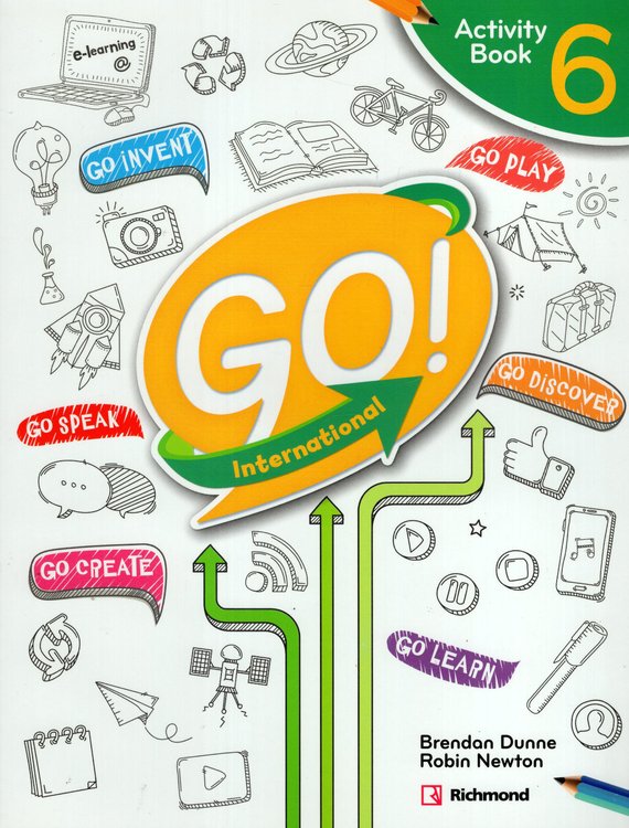 Imagen de GO! INTERNATIONAL 6 / STUDENT'S BOOK + ACTIVITY BOOK / RICHMOND