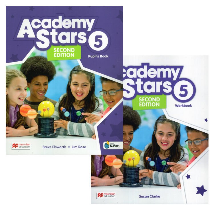 Imagen de ACADEMY STARS 5 - PUPIL'S BOOK & WORKBOOK 2nd Edition / MACMILLAN