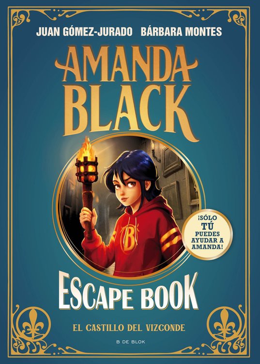 Imagen de AMANDA BLACK - ESCAPE ROOM: EL CASTILLO DEL VIZCONDE / JUAN GÓMEZ-JURADO Y BÁRBARA MONTES