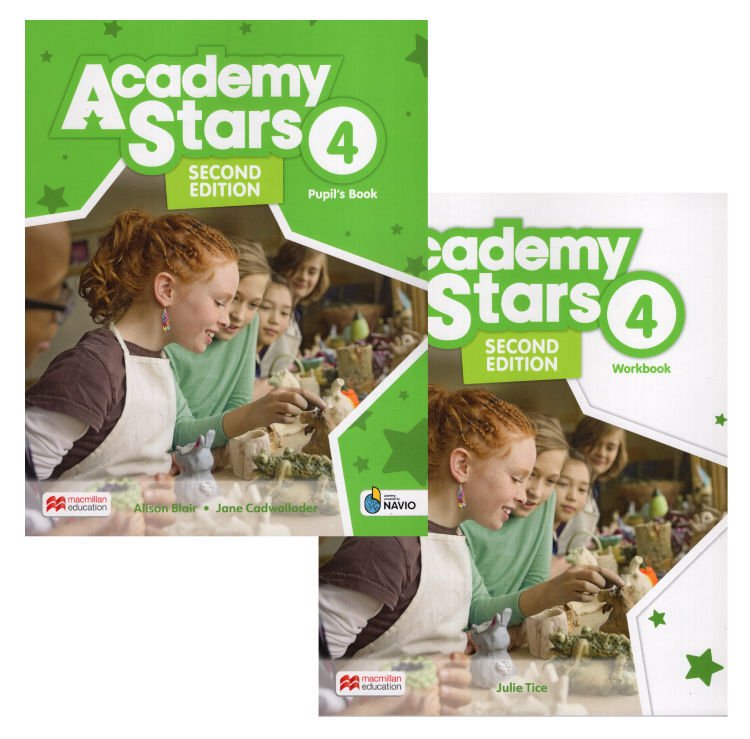 Imagen de ACADEMY STARS 4 - PUPIL'S BOOK & WORKBOOK  2nd Edition / MACMILLAN