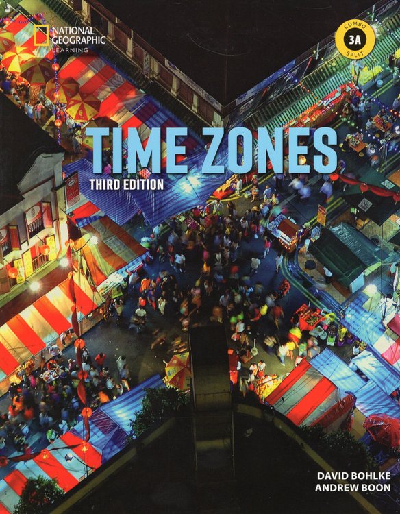 Imagen de TIME ZONES - COMBO SPLIT 3A (3RD ED) / NATIONAL GEOGRAPHIC