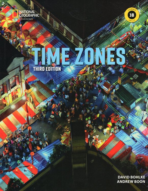 Imagen de TIME ZONES - COMBO SPLIT 3B (3RD ED) / NATIONAL GEOGRAPHIC