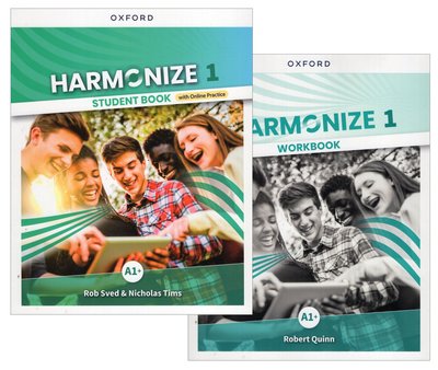 Imagen de HARMONIZE 1 / STUDENT'S BOOK + WORKBOOK A1+ / OXFORD