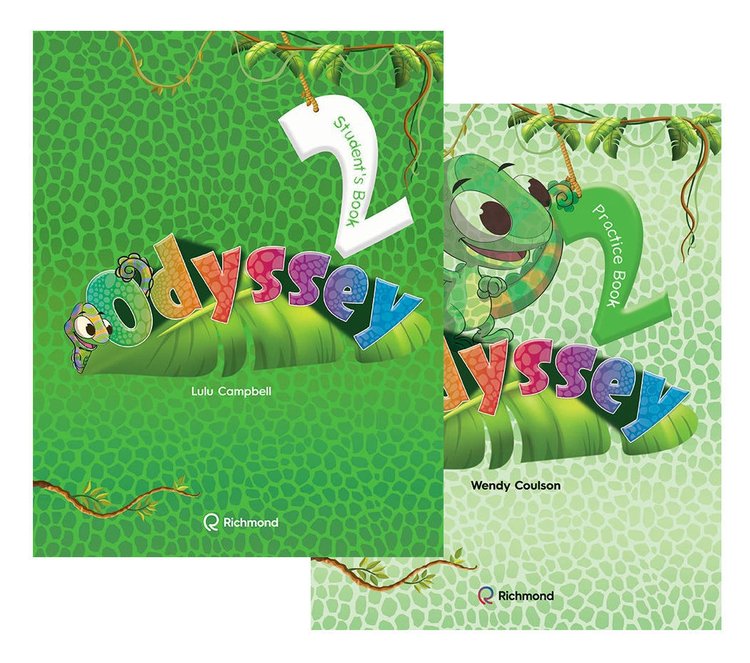 Imagen de ODYSSEY 2 / STUDENT'S BOOK & PRACTICE BOOK / RICHMOND