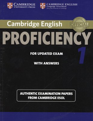 Imagen de CAMBRIDGE ENGLISH PROFICIENCY 1 FOR UPDATED EXAM (WITH ANSWERS) / CAMBRIDGE