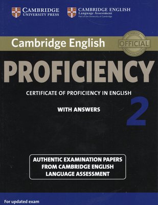 Imagen de CAMBRIDGE ENGLISH PROFICIENCY 2 CERTIFICATE OF PROFICIENCY IN ENGLISH (WITH ANSWERS) / CAMBRIDGE