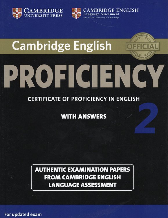 Imagen de CAMBRIDGE ENGLISH PROFICIENCY 2 CERTIFICATE OF PROFICIENCY IN ENGLISH (WITH ANSWERS) / CAMBRIDGE