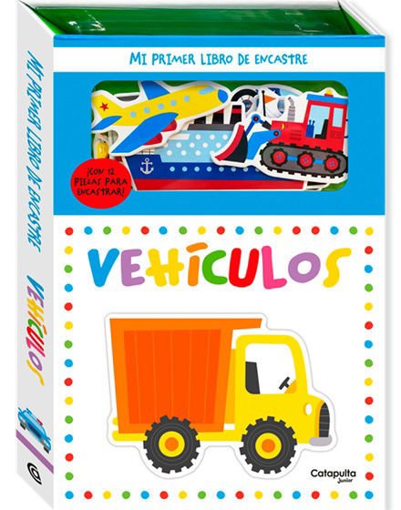 Imagen de MI PRIMER LIBRO DE ENCASTRE: VEHÍCULOS / CATAPULTA JUNIOR