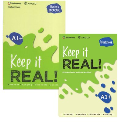 Imagen de KEEP IT REAL A1 + ANGLO / STUDENT'S BOOK + WORKBOOK / RICHMOND