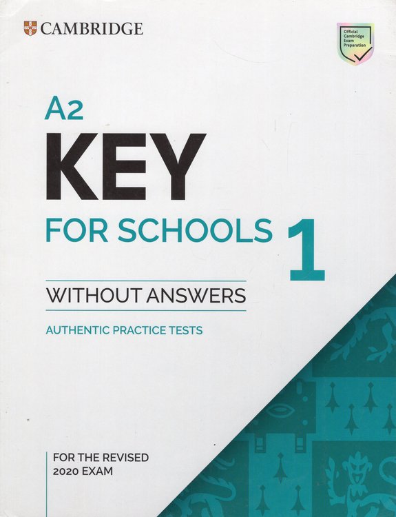Imagen de A2 KEY FOR SCHOOLS 1 WITHOUT ANSWERS / CAMBRIDGE