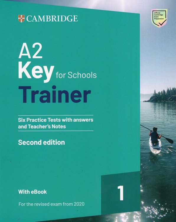 Imagen de A2 KEY FOR SCHOOLS TRAINER 1 WITH EBOOK (2ND ED) / CAMBRIDGE