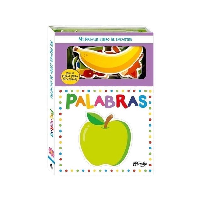 Imagen de MI PRIMER LIBRO DE ENCASTRE: PALABRAS / CATAPULTA JUNIOR