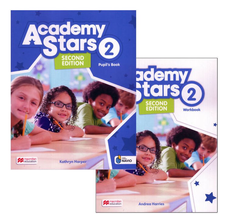 Imagen de Academy Stars 2 / Pupil's Book + Workbook (2nd Edition) / Macmillan