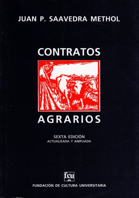Imagen de CONTRATOS AGRARIOS / JUAN P. SAAVEDRA METHOL