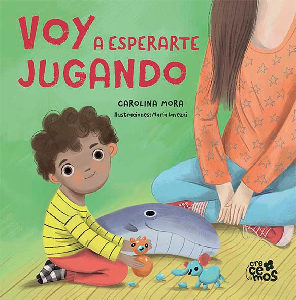 Imagen de VOY A ESPERARTE JUGANDO / CAROLINA MORA
