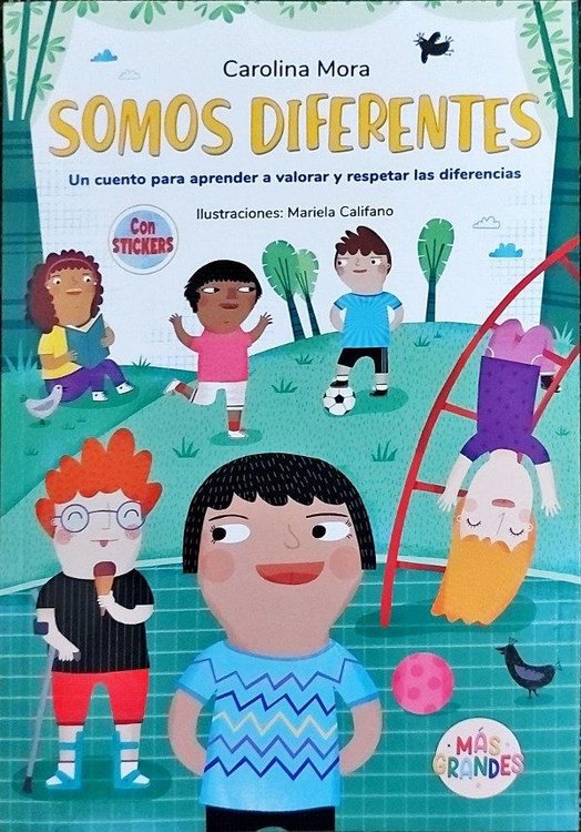 Imagen de SOMOS DIFERENTES / CAROLINA MORA