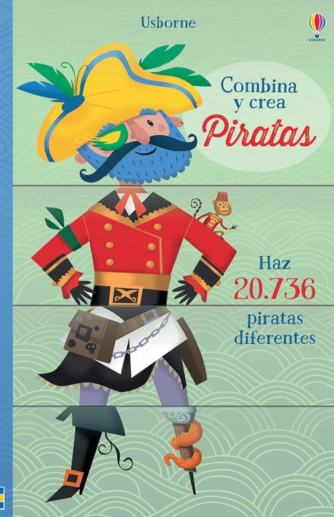 Imagen de COMBINA Y CREA: PIRATAS / USBORNE