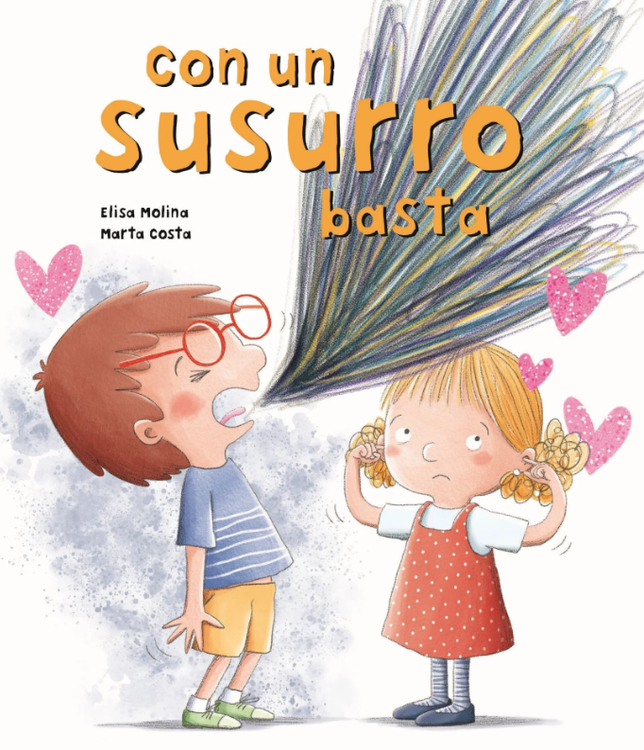 Imagen de CON UN SUSURRO BASTA / ELISA MOLINA