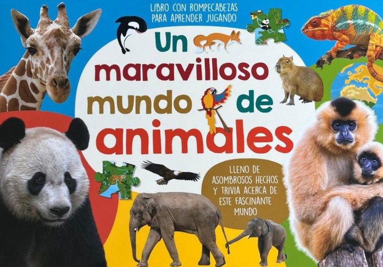 Imagen de UN MARAVILLOSO MUNDO DE ANIMALES / NOVELTY BOOK